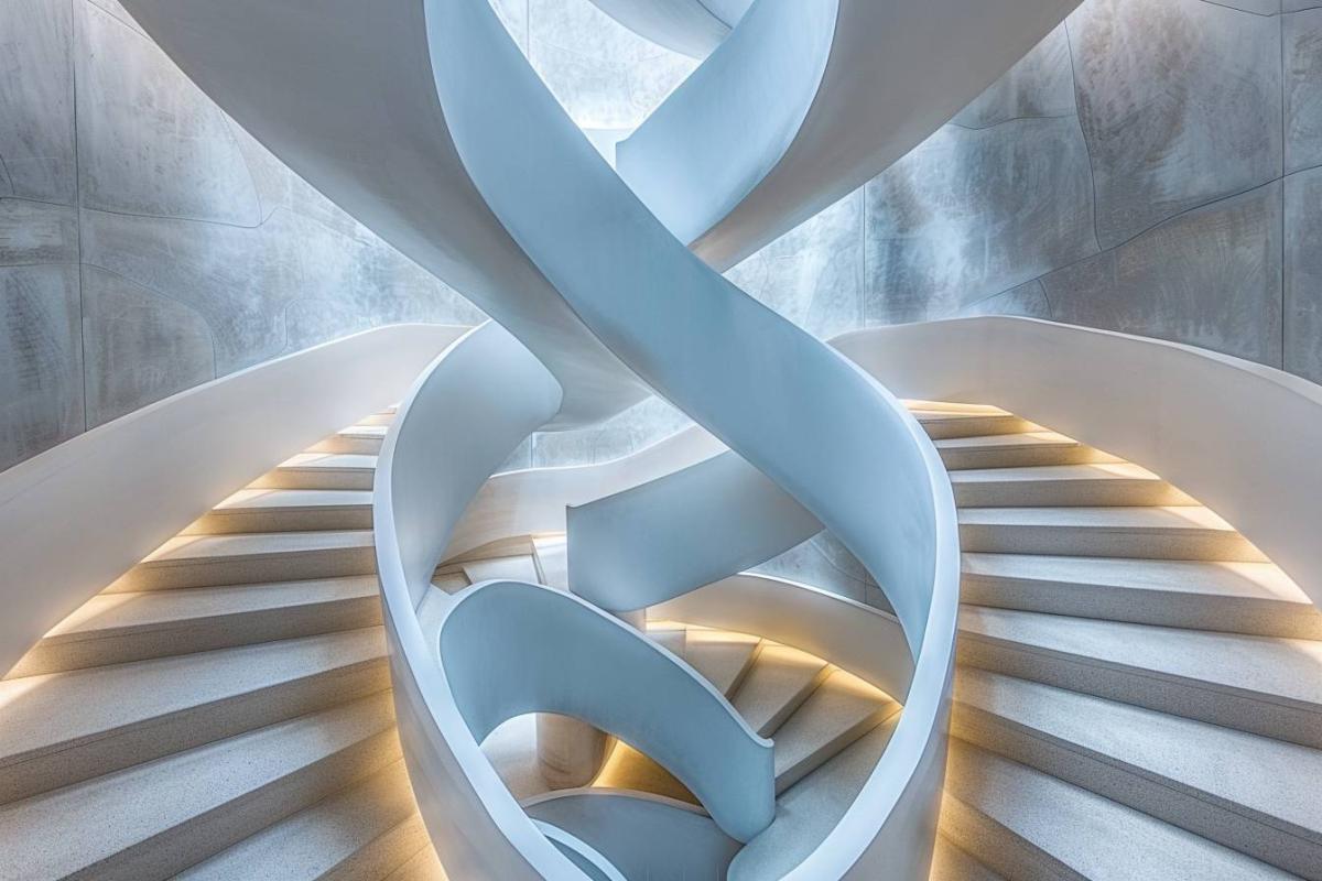 L'escalier Penrose : illusion d'optique fascinante et paradoxe architectural expliqué