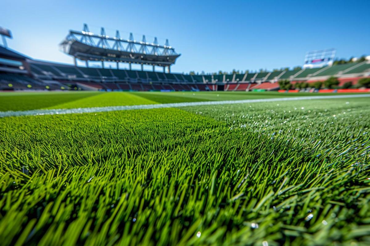 Le gazon en pointe de flèche : nouvelle tendance pour les stades de football professionnels