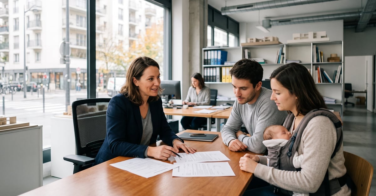 Gestion immobilière moderne : professionnel analysant son patrimoine immobilier sur écran numérique